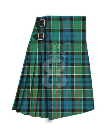 Colquhoun Ancient Tartan Traditional 8 Yard Kilt