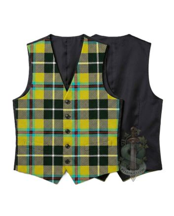 Cornish Tartan Waistcoat Vest 