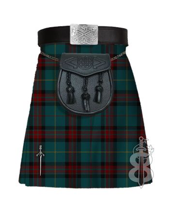 Cornwall Tartan Traditional Kilt