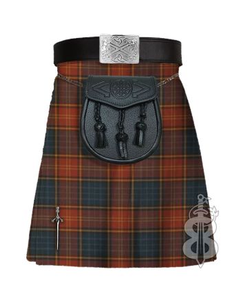County Roscommon Tartan Traditional Kilt