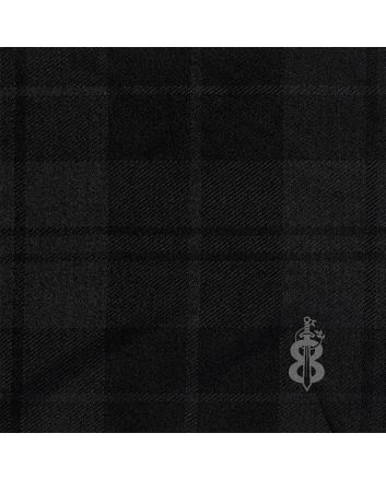 Dark Douglas Black Tartan Kilt 
