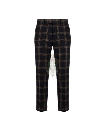 Dark Hebridean Peat Tartan Trousers