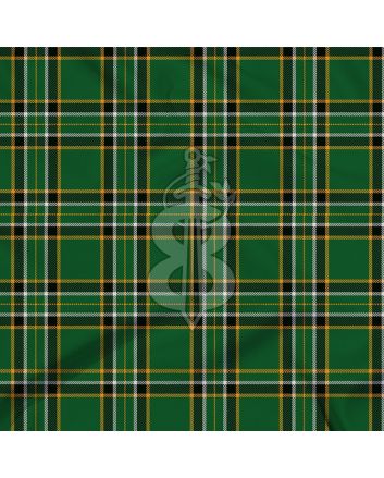 Dark Irish Tartan Traditional 8 Yard Kilt