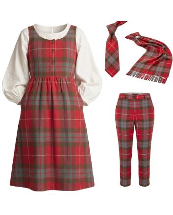 Fraser Red Weathered Tartan Deal