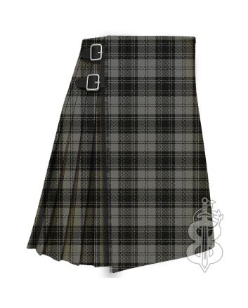 Douglas Grey Red Tartan Traditional Kilt