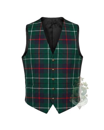 Duncan Modern Tartan Waistcoat Vest 