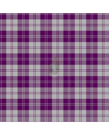 Erskine Dress Purple and White Tartan Trousers