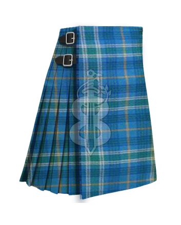 Fermanagh Tartan Traditional 8 Yard Kilt