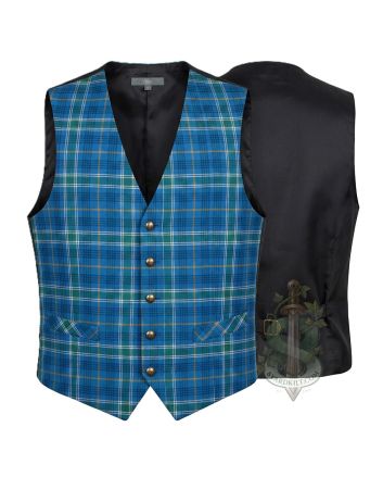 Boyd Modern Tartan Waistcoat Vest 