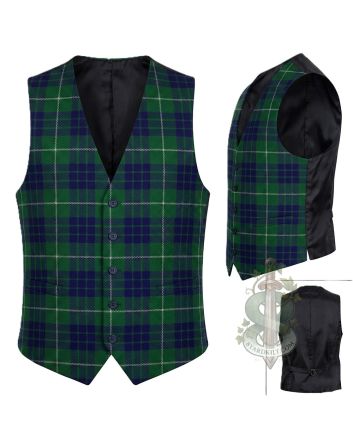 Boyd Modern Tartan Waistcoat Vest 