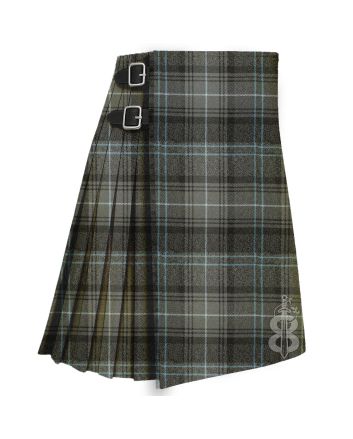 Highland Granite Blue Tartan Traditional Kilt