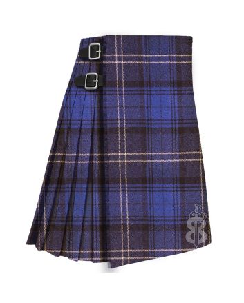 Highland Granite Navy Tartan Traditional Kilt