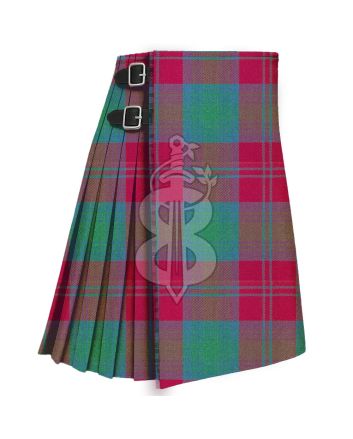 Highland Lindsay Ancient Tartan Traditional 8 Yard Kilt