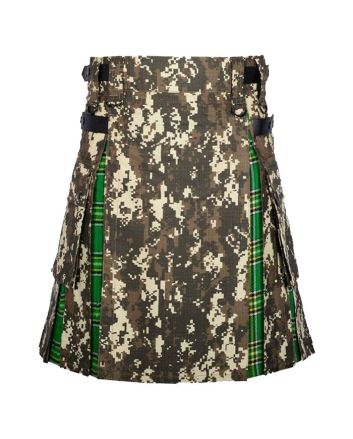 Camo Irish Tartan Kilt