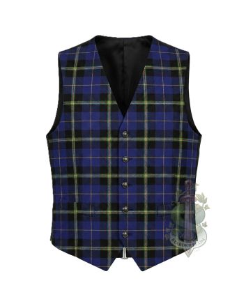 Italian Tartan Waistcoat Vest 