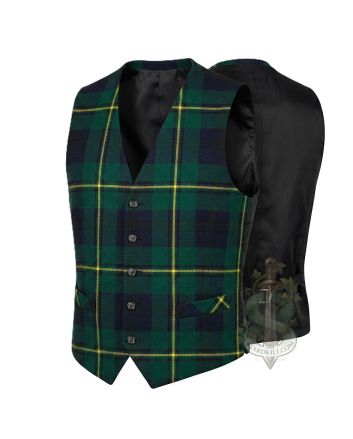 Boyd Modern Tartan Waistcoat Vest 
