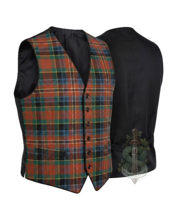 Boyd Modern Tartan Waistcoat Vest 