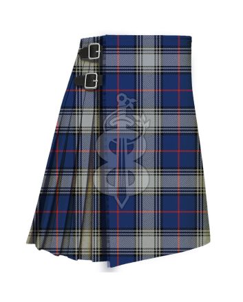 Kinnaird Modern Tartan Traditional 8 Yard Kilt