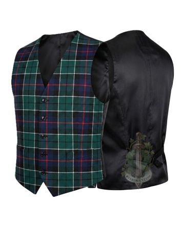 Boyd Modern Tartan Waistcoat Vest 