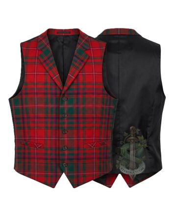 MacDougall Modern Tartan Waistcoat Vest 