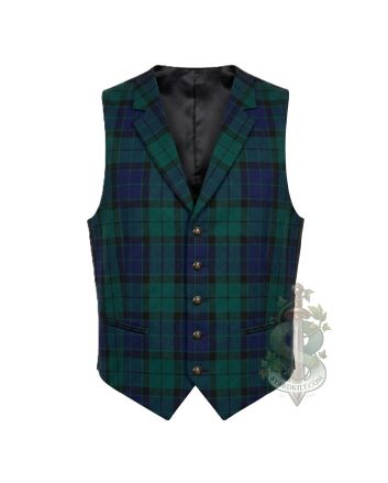Boyd Modern Tartan Waistcoat Vest 