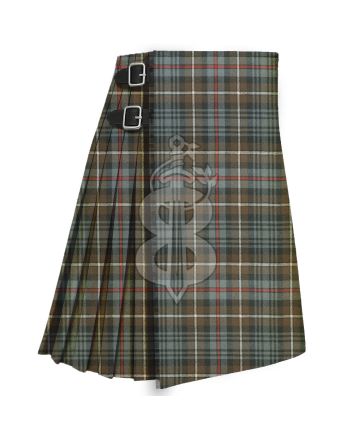 MacKenzie Weathered Tartan Traditional 8 Yard Kilt