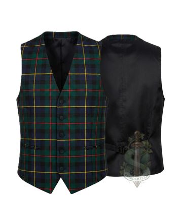 Boyd Modern Tartan Waistcoat Vest 