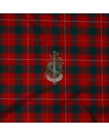 MacPhee Red Modern Tartan Trousers