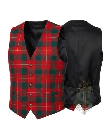 Boyd Modern Tartan Waistcoat Vest 