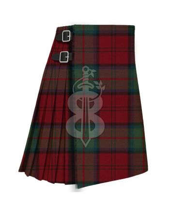 MacQuarrie Muted Tartan Traditional 8 Yard Kilt