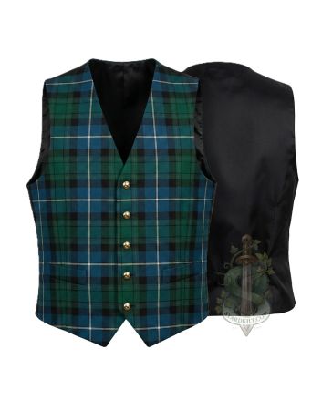 Macrae Ancient Tartan Waistcoat Vest 