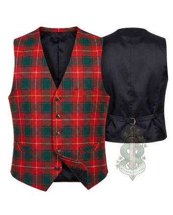 Boyd Modern Tartan Waistcoat Vest 