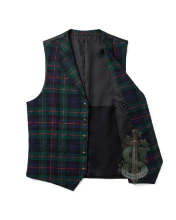 Boyd Modern Tartan Waistcoat Vest 