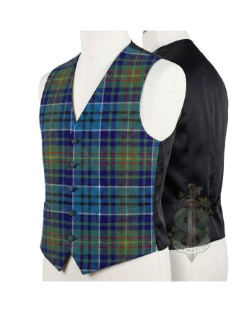 Boyd Modern Tartan Waistcoat Vest 