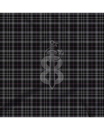 Pride Of Scotland Platinum Tartan Traditional 8 Yard Kilt