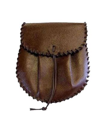 Rob Roy Brown Leather Sporran