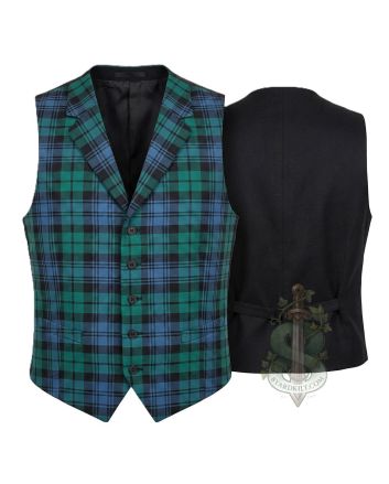 Boyd Modern Tartan Waistcoat Vest 