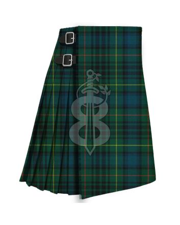 Stewart Hunting Ancient Tartan Traditional 8 Yard Kilt 