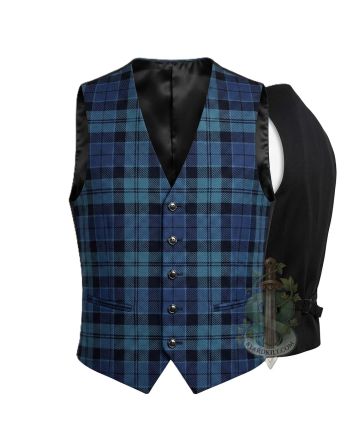 Boyd Modern Tartan Waistcoat Vest 