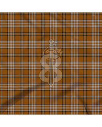 Tennessee Volunteer Orange Tartan Traditional 8 Yard Kilt