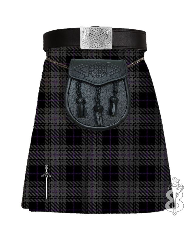 Afallon of Wales Tartan Traditional 8 Yard Kilt