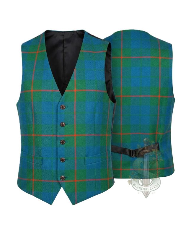 Barclay Hunting Ancient Tartan Waistcoat Vest 