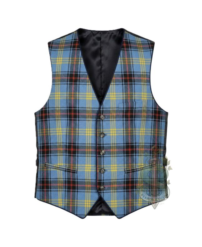 Bell OF The Borders Tartan Waistcoat Vest 