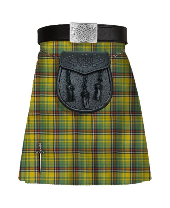 Bellspool Bright Check Tartan Traditional Kilt