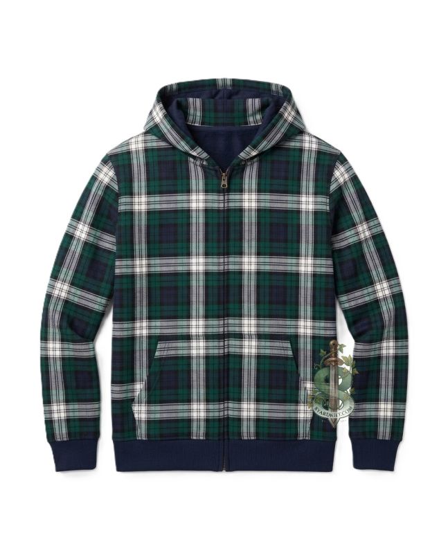 Black Watch Dress Tartan Hoodie