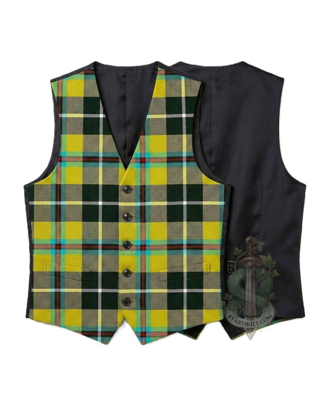 Cornish Tartan Waistcoat Vest 
