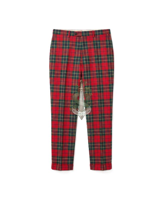 County Duart Red Tartan Trousers