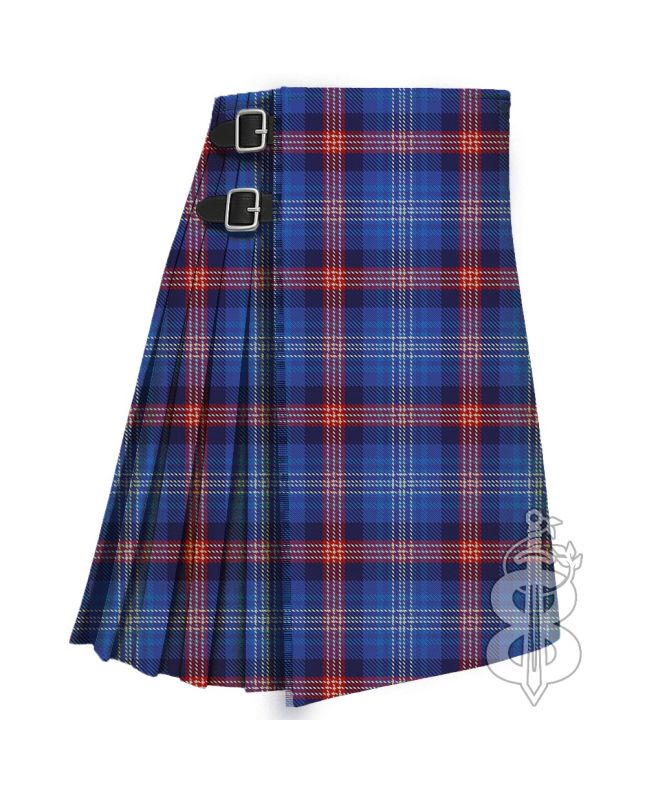 Daughters of the American Revolution Tartan Traditional Kilt
