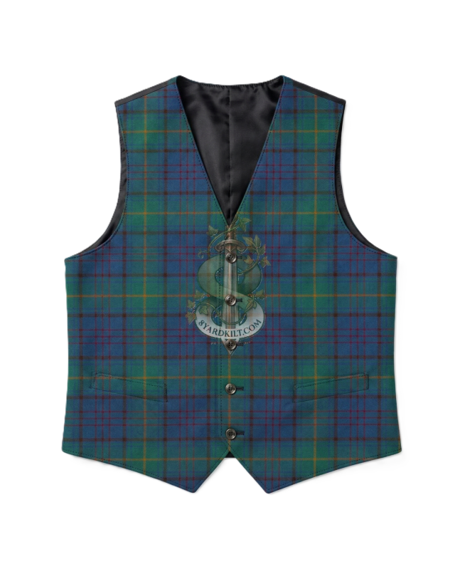 County Donegal Tartan Waistcoat Vest 