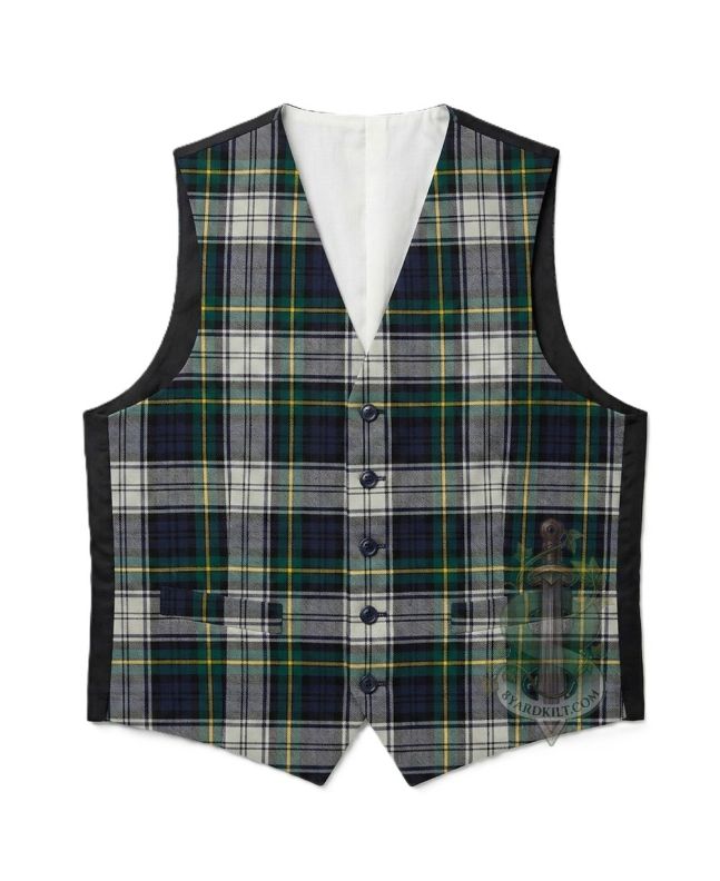Gordon Dress Modern Tartan Waistcoat Vest 